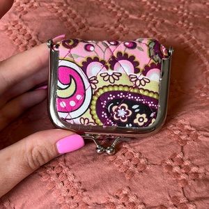 Vera Bradley Contact Case, Very Berry Paisley